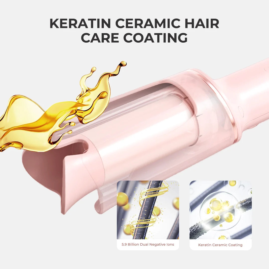 Chytrý auto-senzorový kulma s iontovou a keratinovou péčí