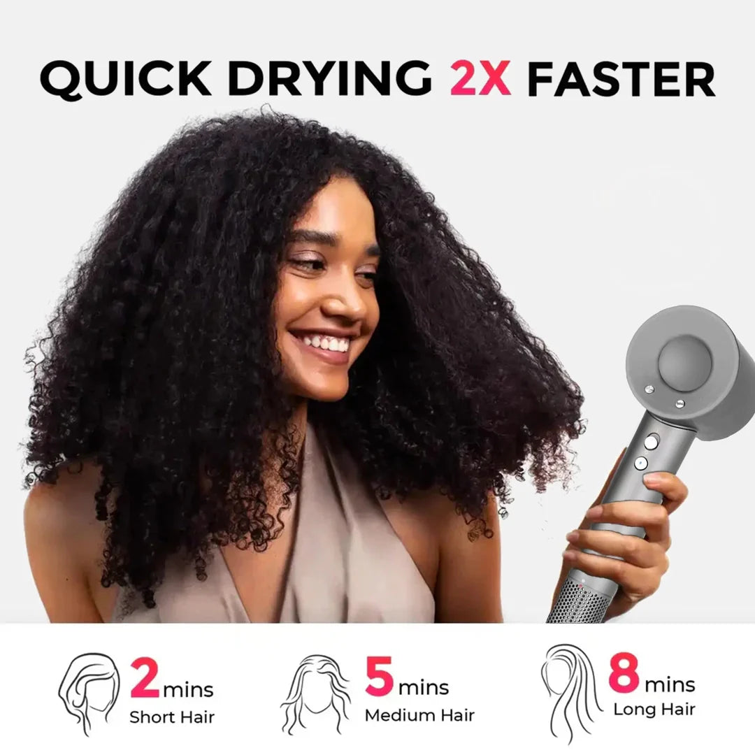 Rychlý bezkartáčový iontový sušič