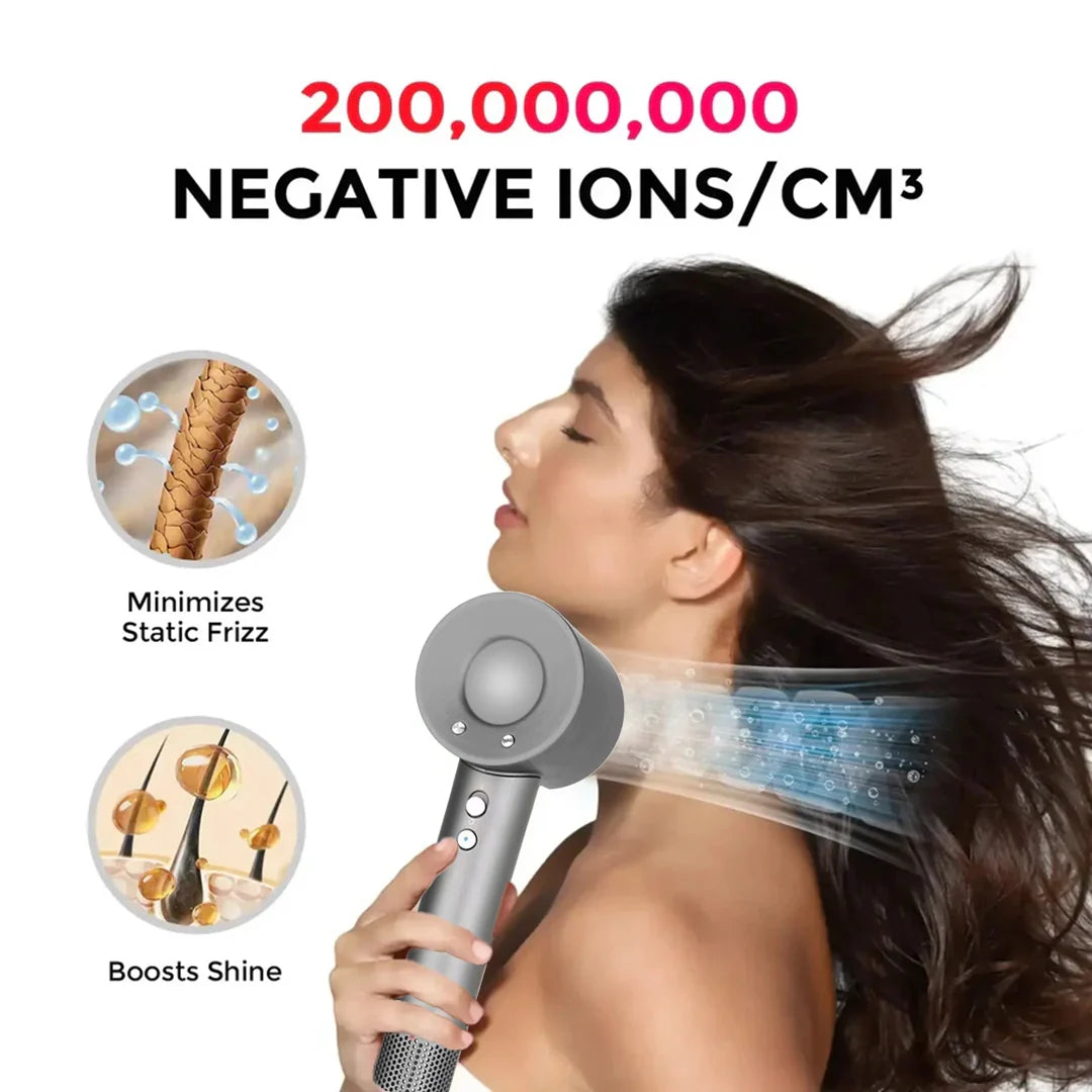 Rychlý bezkartáčový iontový sušič