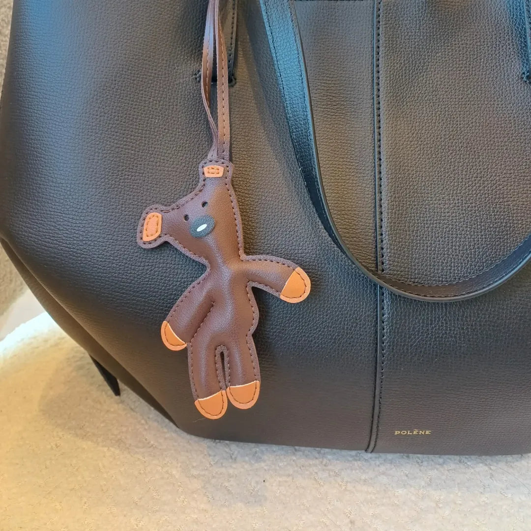 Přívěšek na klíče Mr Bean Bear – Tmavě hnědá