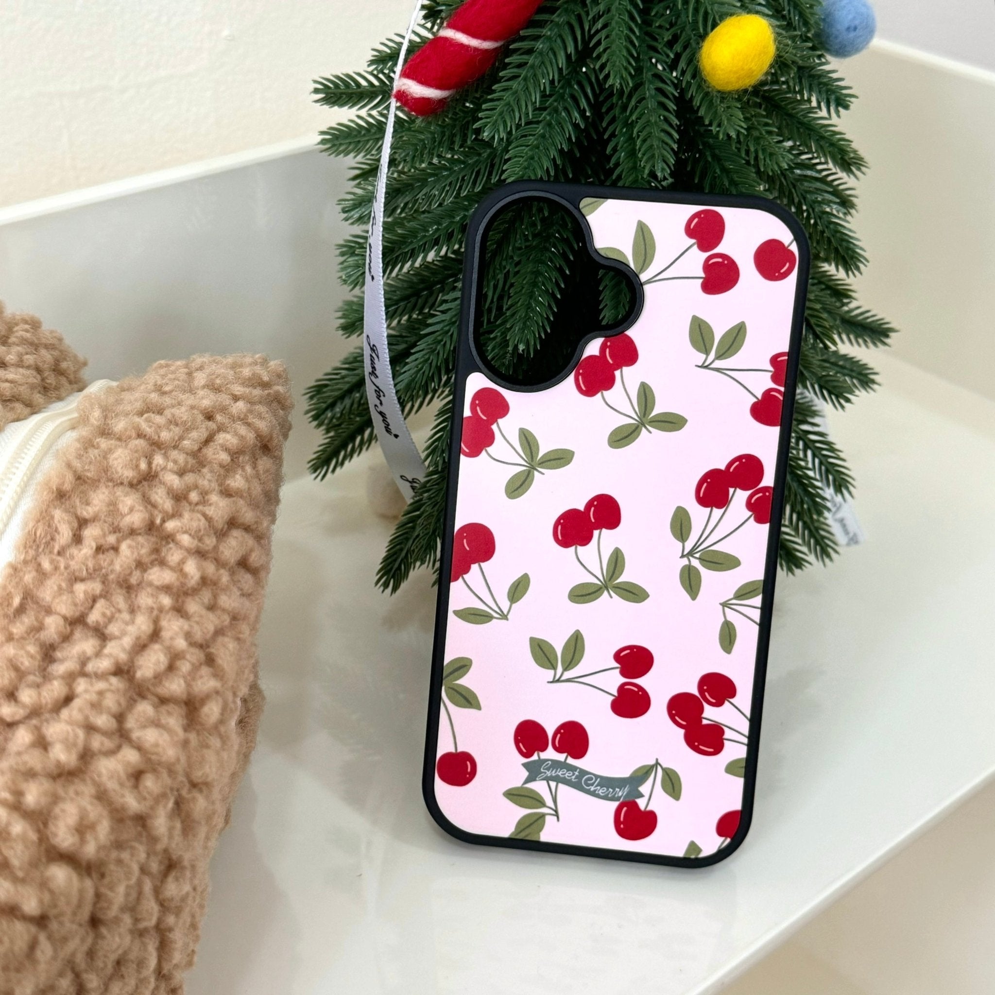 Pouzdro Cherry-Bliss pro iPhone