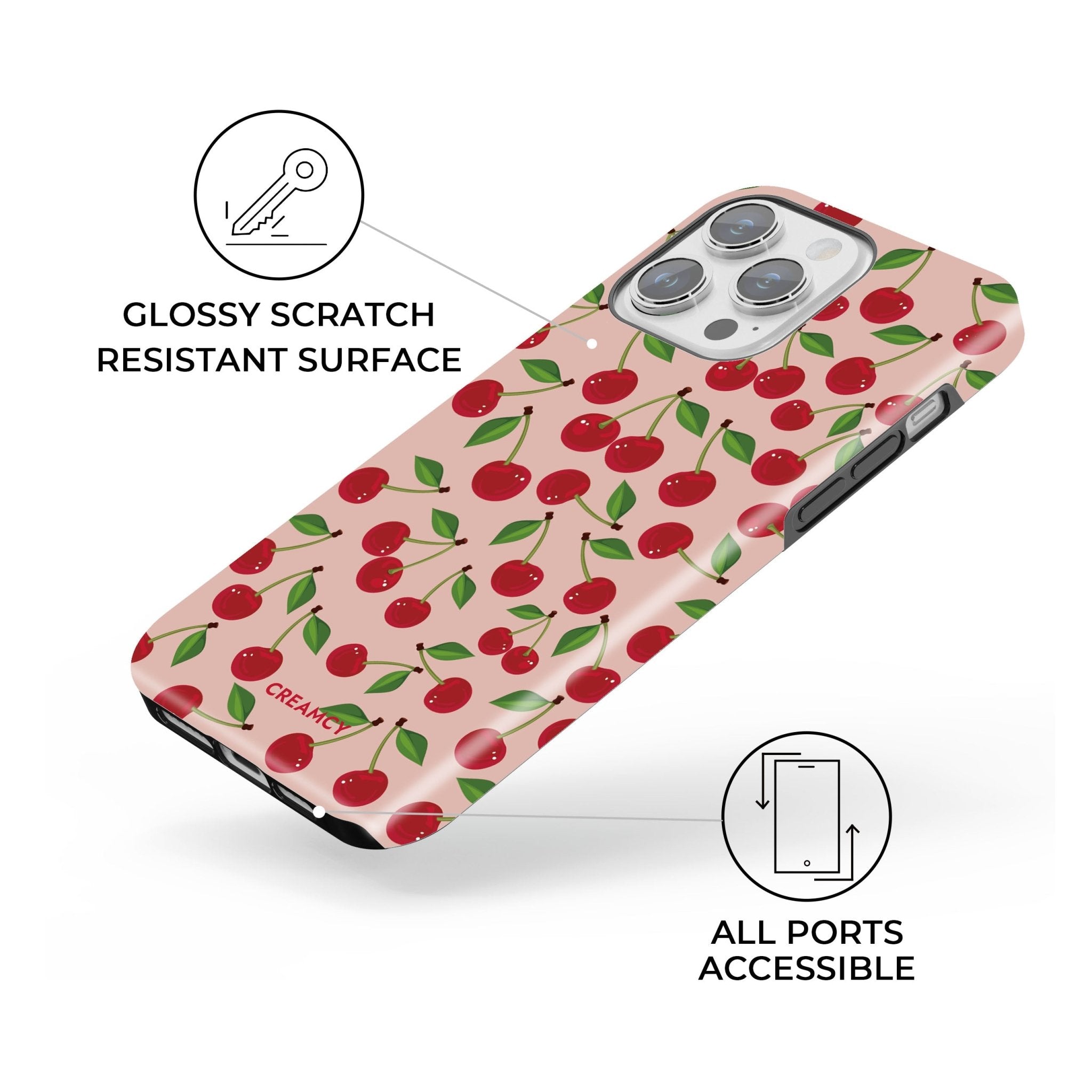 Kryt na iPhone Cherry On Top