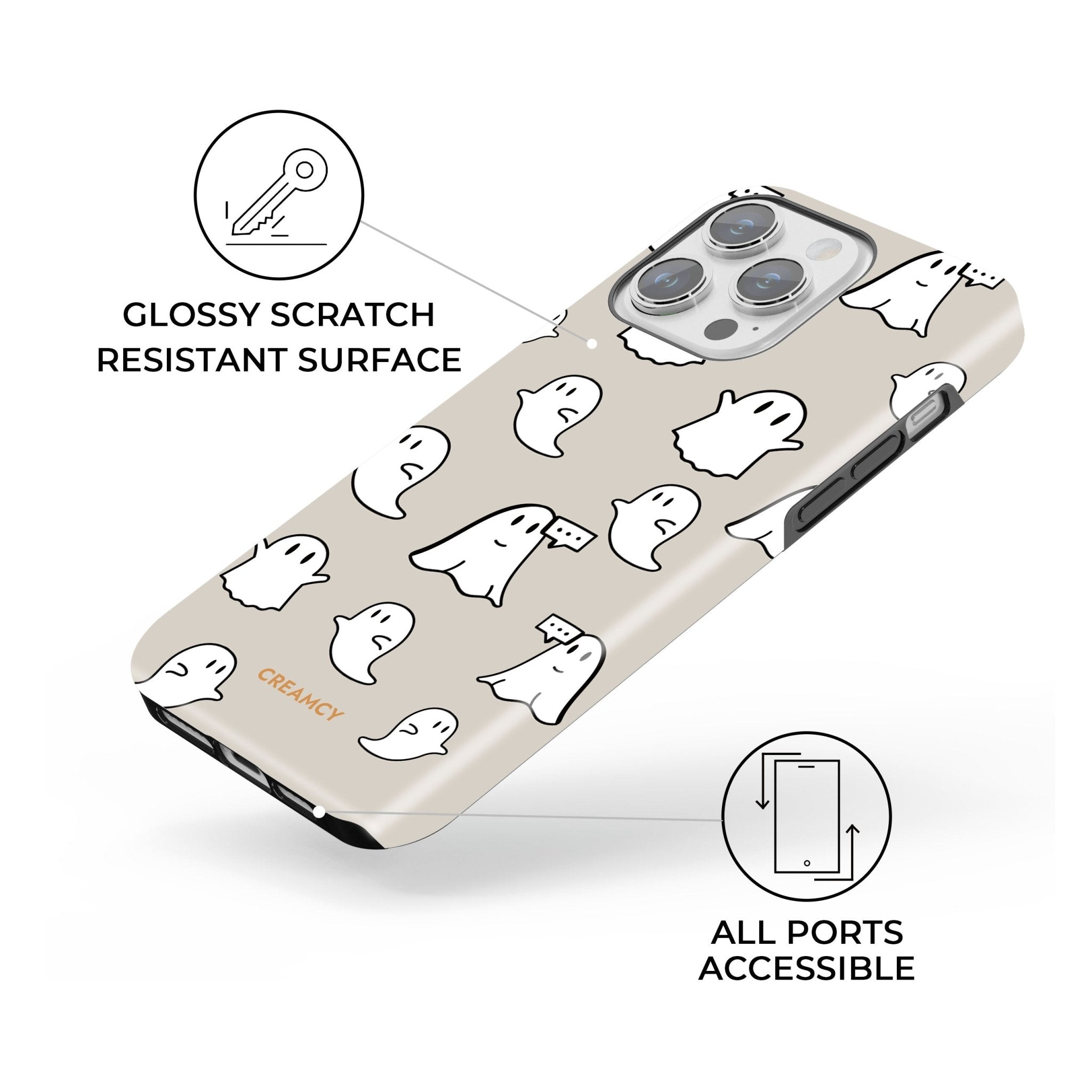 První kryt na iPhone Ghost