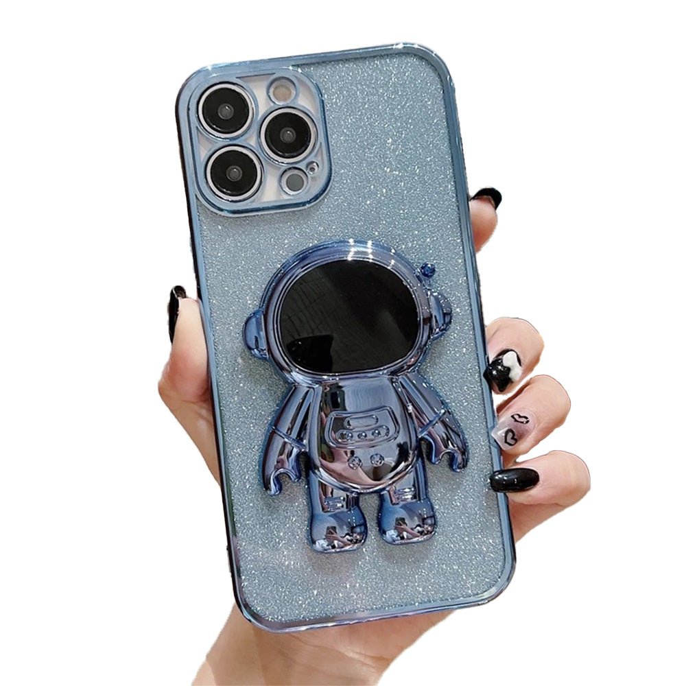 Luxusní Bling Bling 3D kosmonaut pouzdro na iPhone