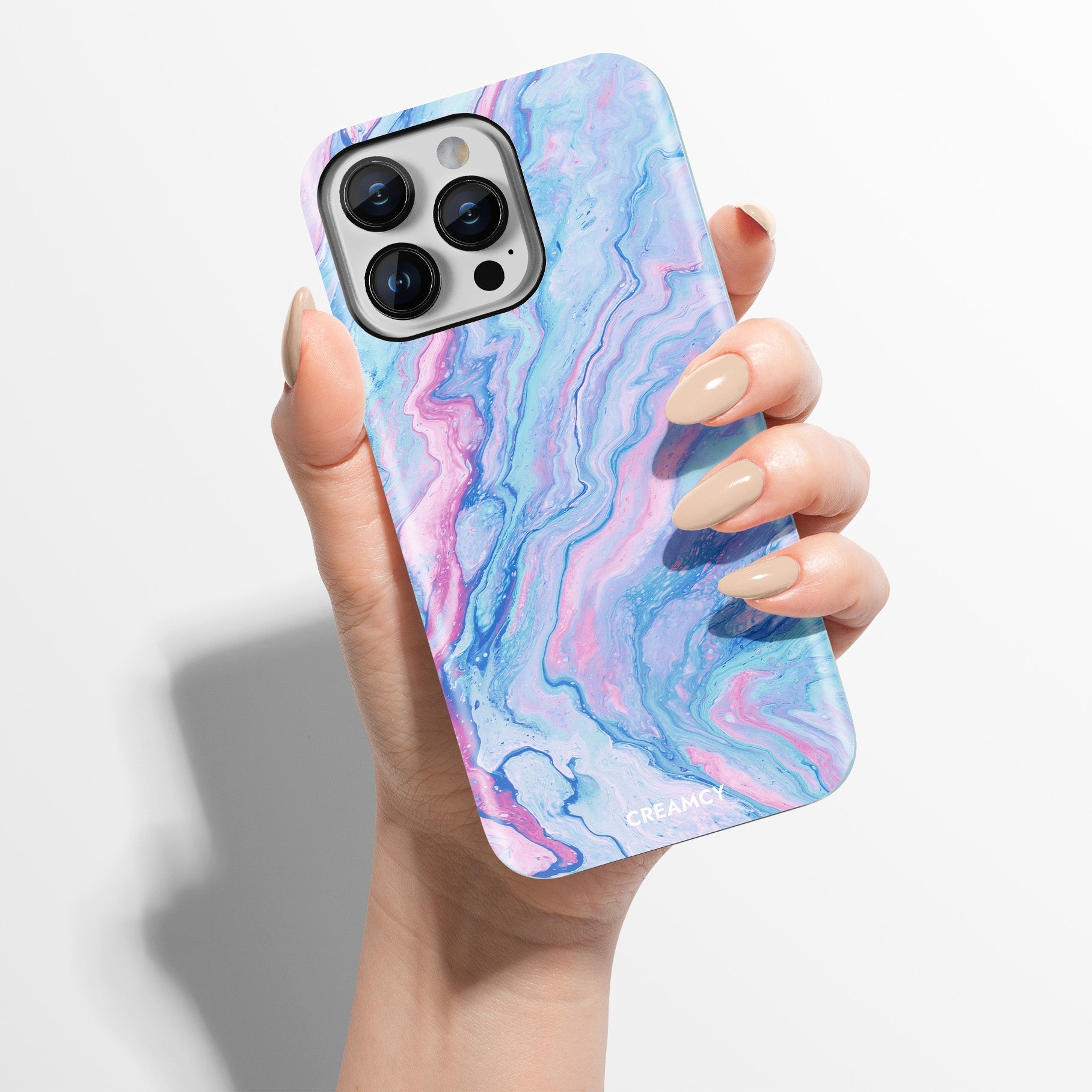 Kryt na iPhone z mramoru moonstone