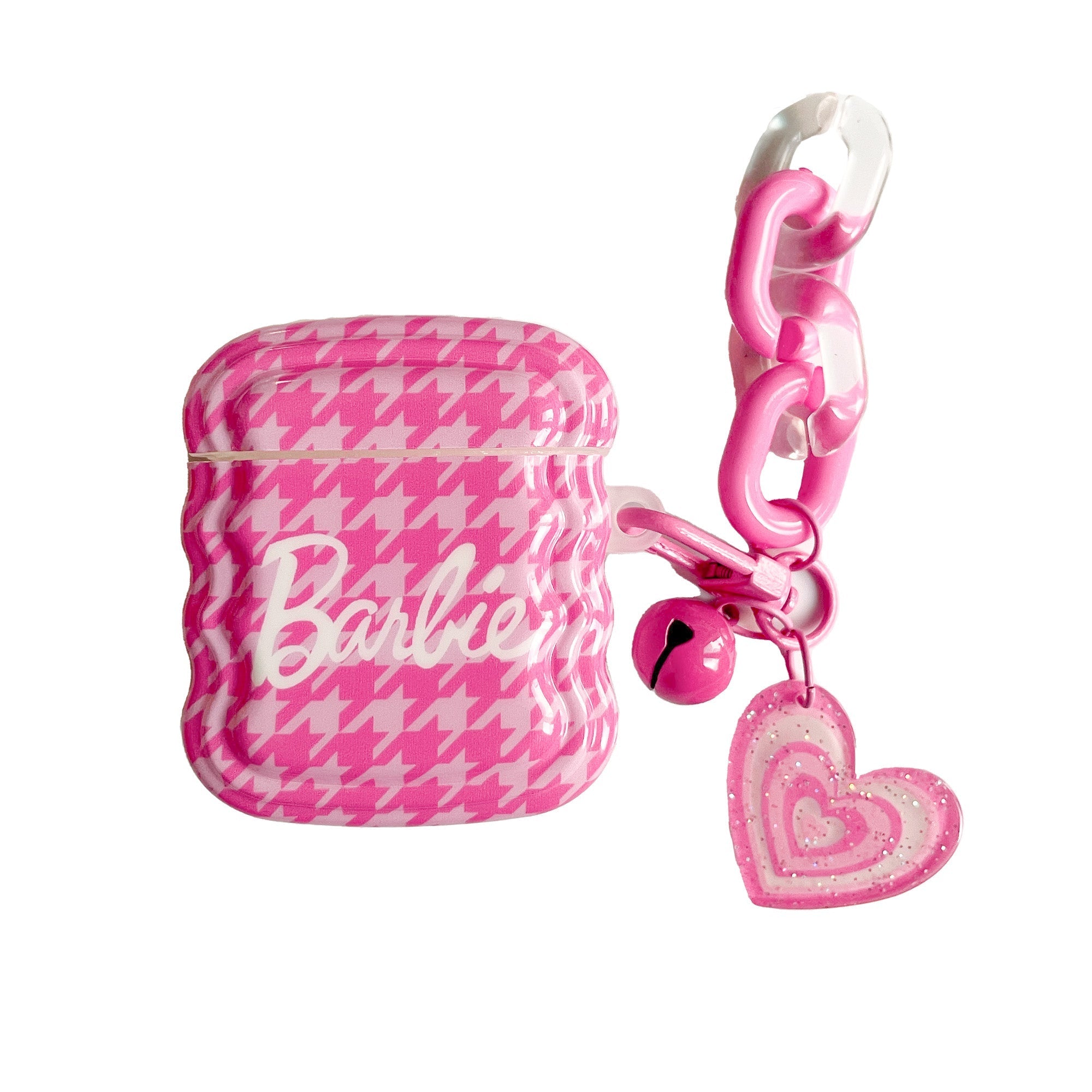 Růžový kryt na AirPods pro miminka