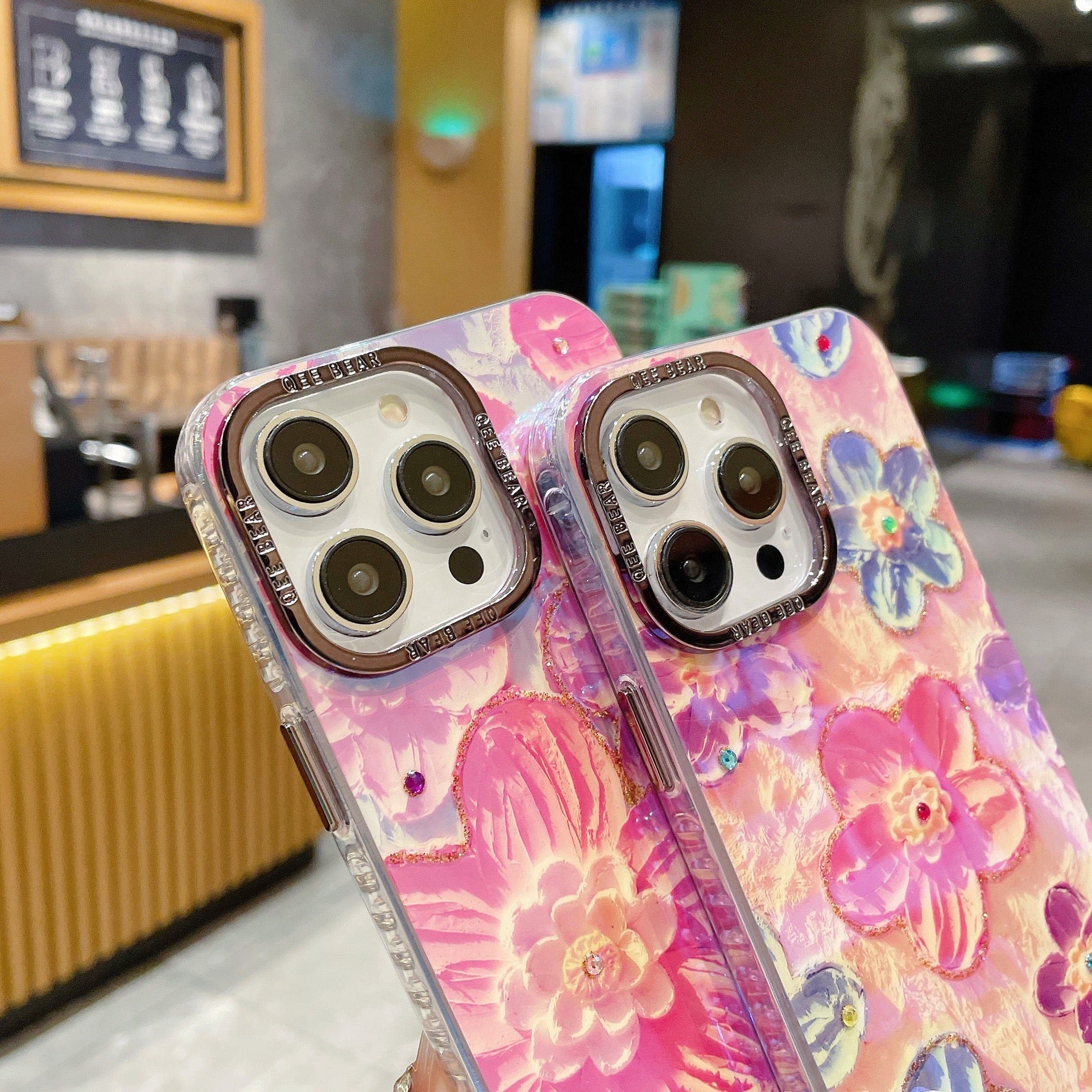 Letní květiny Nafukovací kryt na iPhone