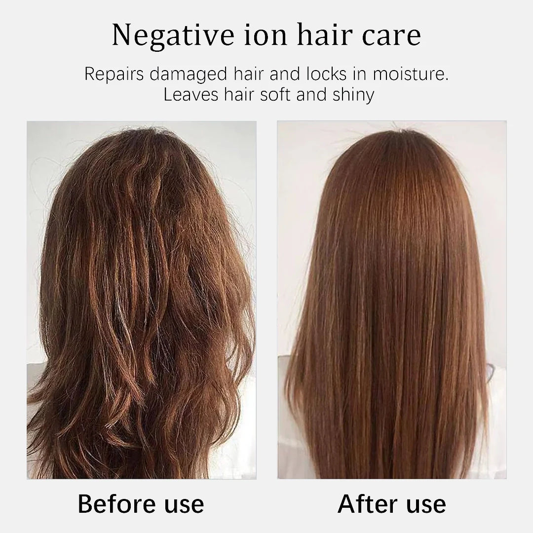 2-v-1 Elegantní Sweep lonic kartáč na vlasy narovnáváč