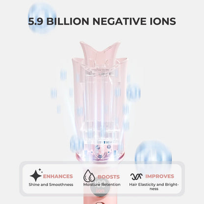 Chytrý auto-senzorový kulma s iontovou a keratinovou péčí