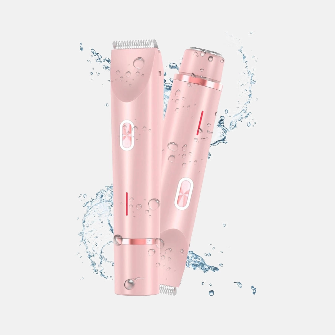 2-v-1 PRO dvojeko hlava bezbolestivý zastřihovač vlasů