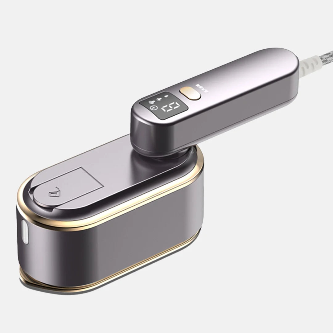 2v1 Parníček a Žehlička – Přenosný, Rychlé Zahřátí, Cestovní Velikost