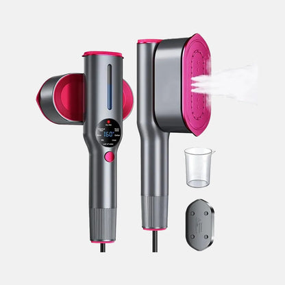 2v1 Parníček a Žehlička – Přenosný, Rychlé Zahřátí, Cestovní Velikost