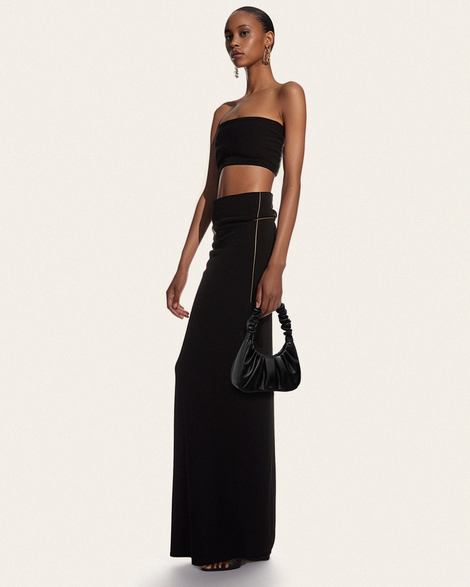 Gabbi svršená hobó kabelka - Černá