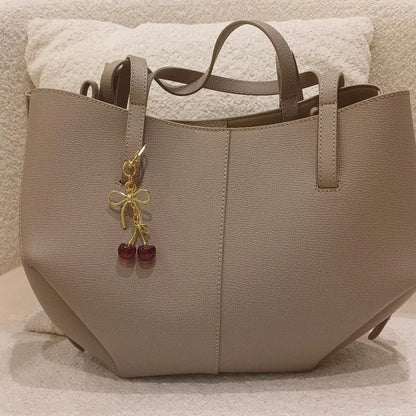 Přívěsek třešnička – Červená/Zlatá