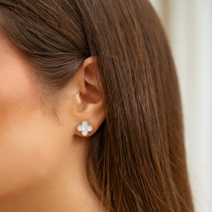 Náušnice s úplňkem (černé)