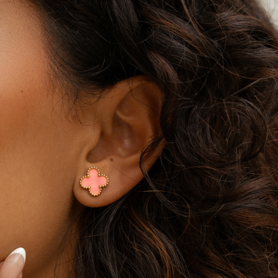 Náušnice s úplňkem (černé)