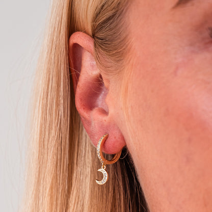 Slunce a Měsíc (zlaté)