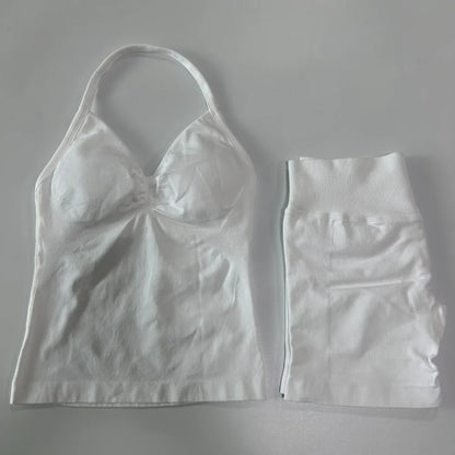 Sada sportovního oblečení 2 kusy krátké legíny