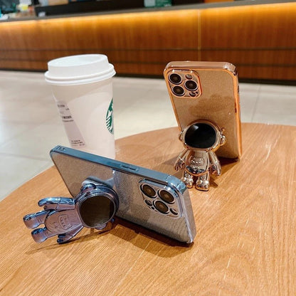 Luxusní Bling Bling 3D kosmonaut pouzdro na iPhone