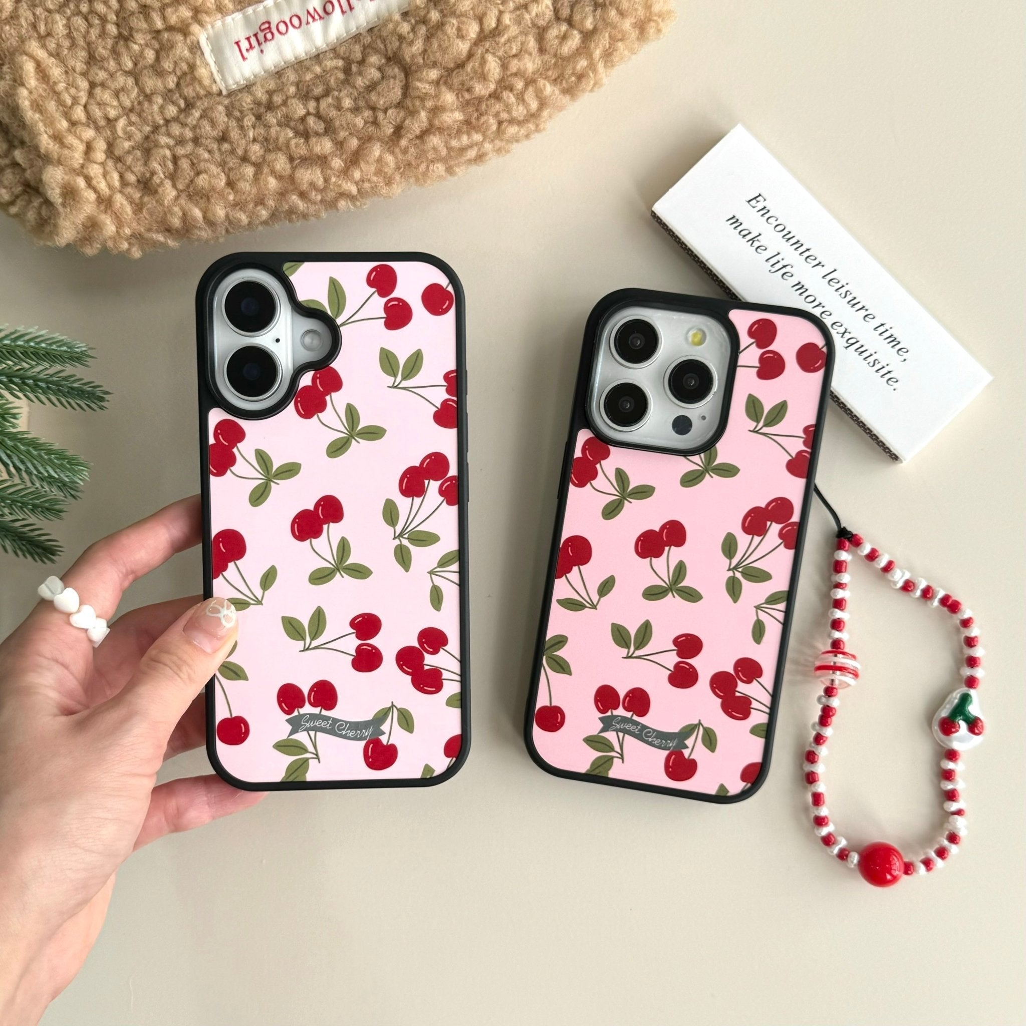 Pouzdro Cherry-Bliss pro iPhone