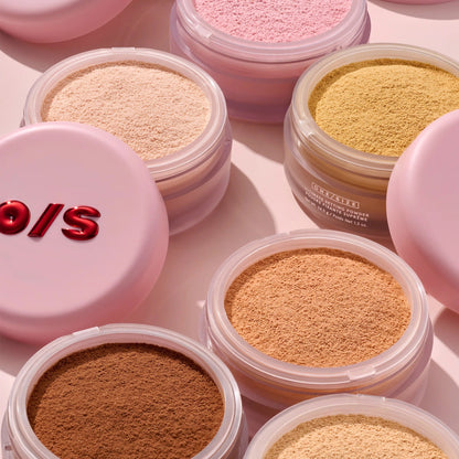 Matující fixační pudr