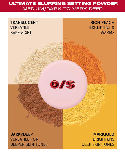 Matující fixační pudr