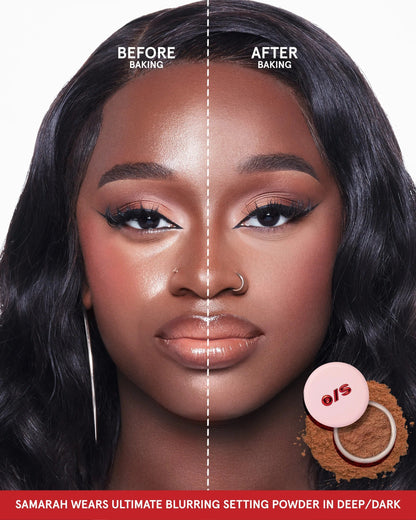 Matující fixační pudr