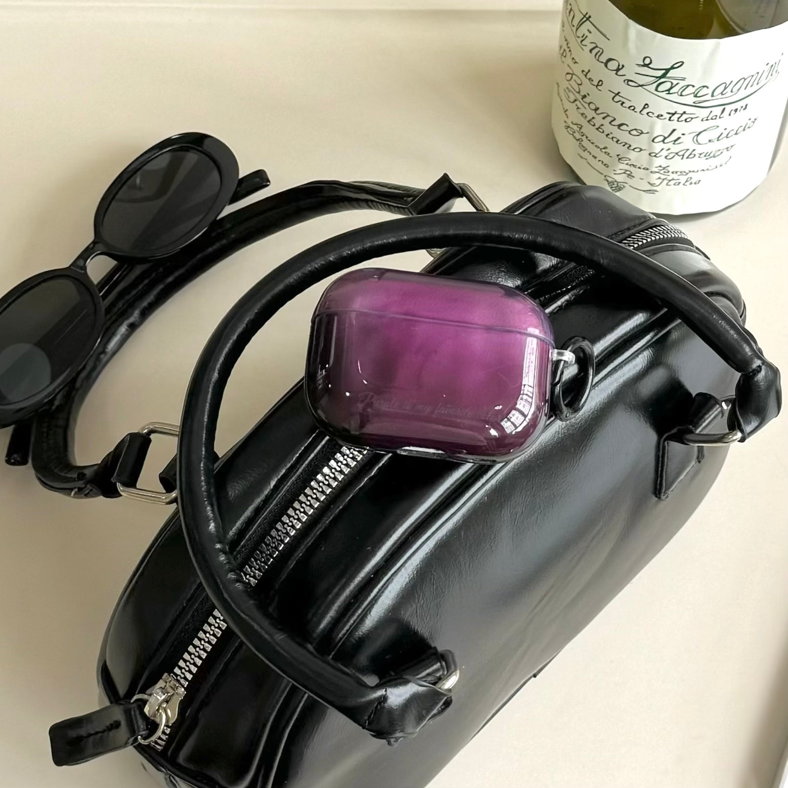 Ombre pouzdro na AirPods Lavender Haze