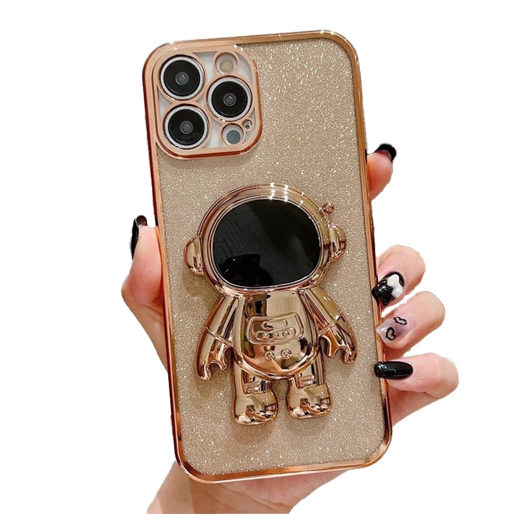 Luxusní Bling Bling 3D kosmonaut pouzdro na iPhone