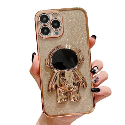 Luxusní Bling Bling 3D kosmonaut pouzdro na iPhone