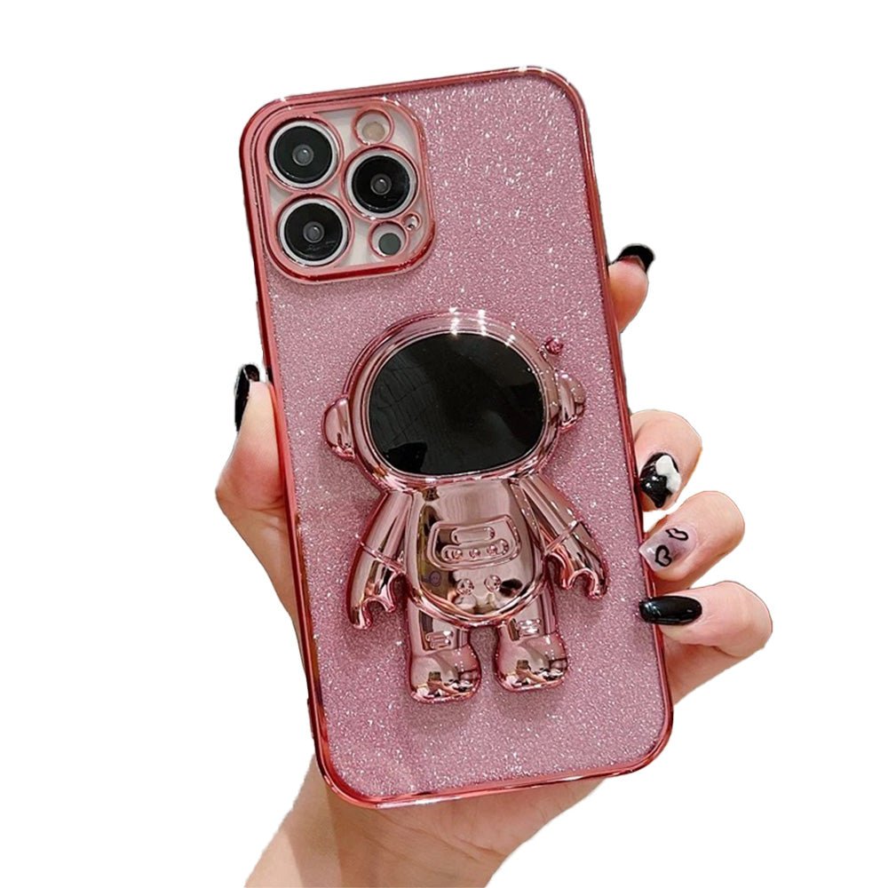 Luxusní Bling Bling 3D kosmonaut pouzdro na iPhone