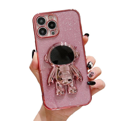 Luxusní Bling Bling 3D kosmonaut pouzdro na iPhone