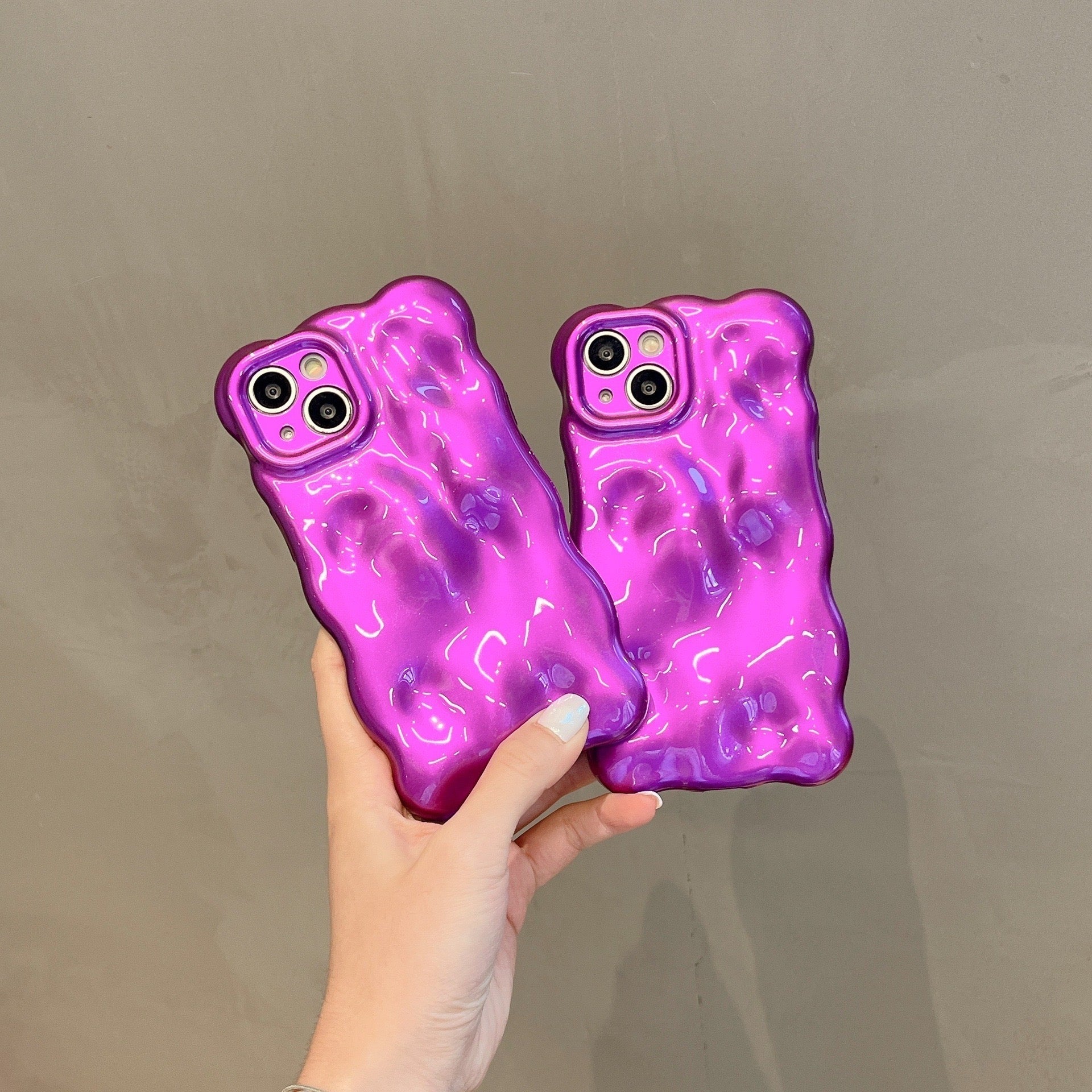 Minimal Neon Stellar Glow kryt na iPhone