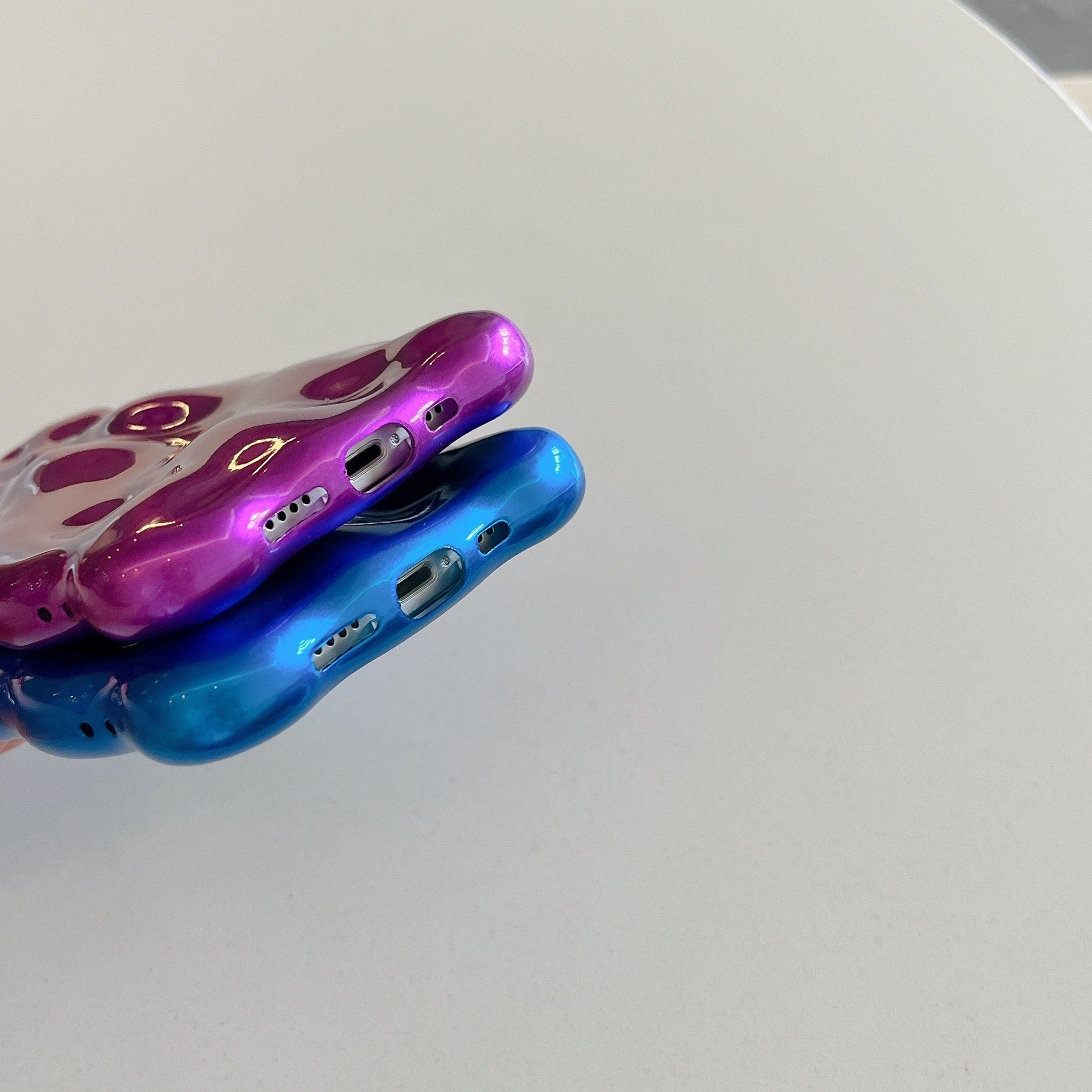 Minimal Neon Stellar Glow kryt na iPhone