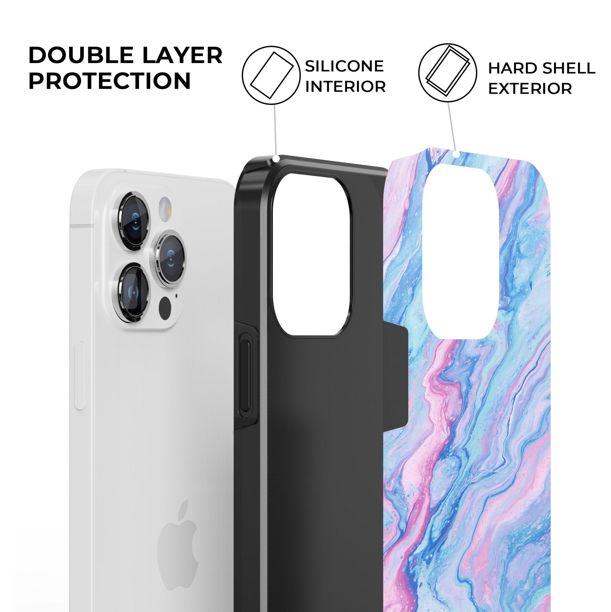 Kryt na iPhone z mramoru moonstone