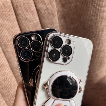 Pouzdro na iPhone 3D astronaut ve vesmíru (iPhone 13/12 Mini, 7/8 Plus, 7/8/SE)