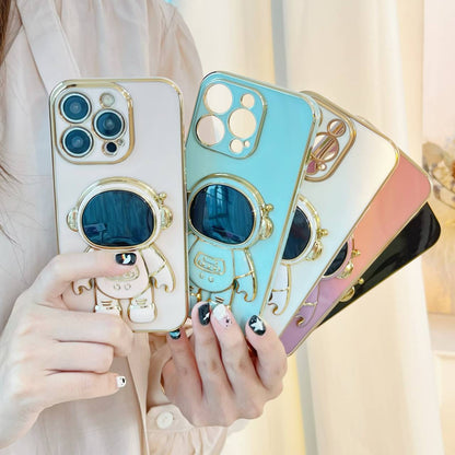 Pouzdro na iPhone 3D astronaut ve vesmíru (iPhone 13/12 Mini, 7/8 Plus, 7/8/SE)