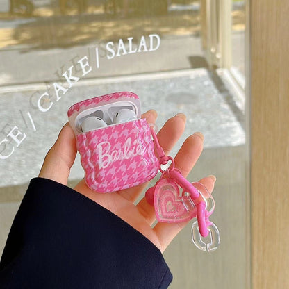 Růžový kryt na AirPods pro miminka