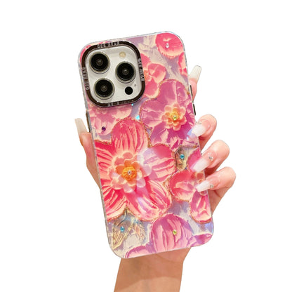 Letní květiny Nafukovací kryt na iPhone