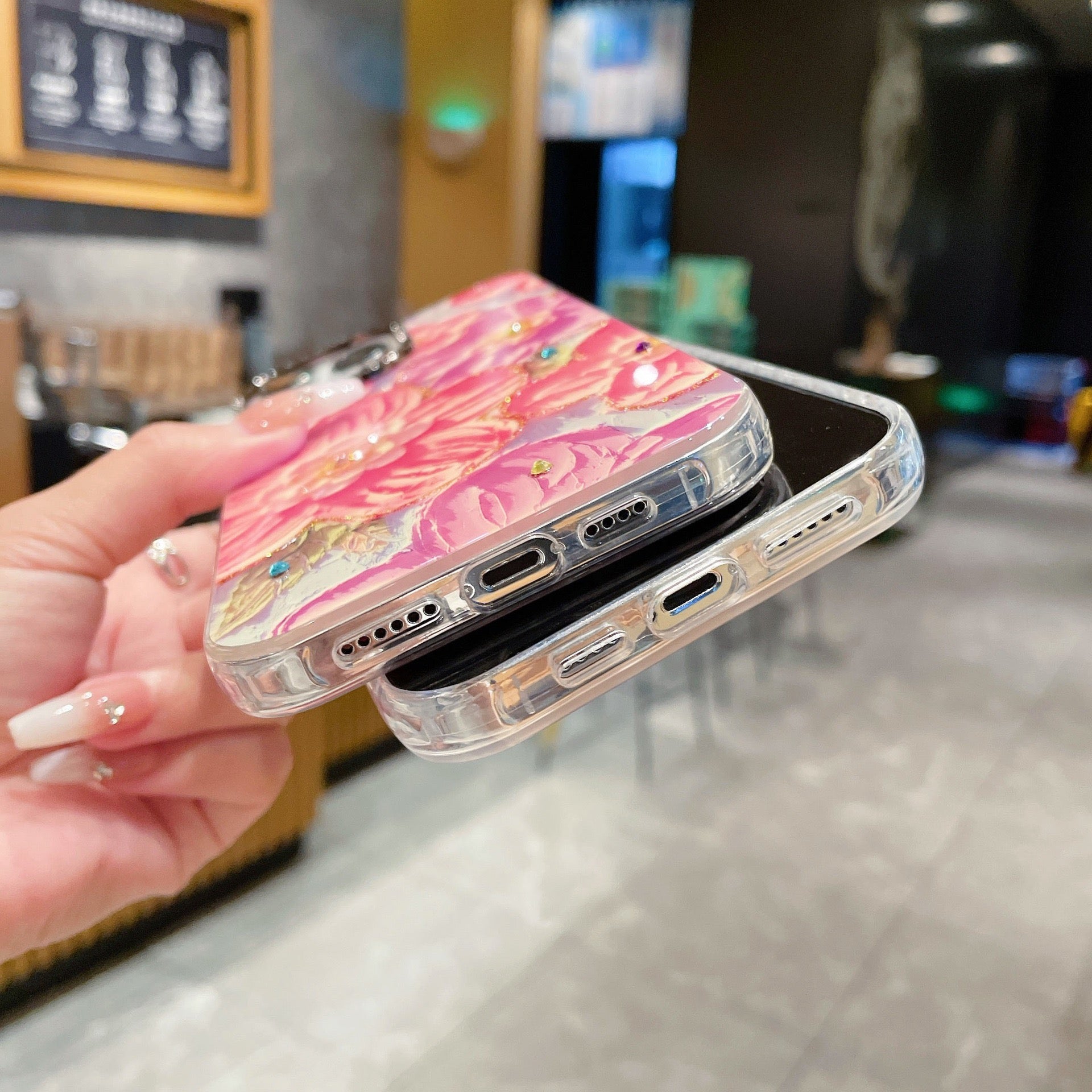 Letní květiny Nafukovací kryt na iPhone